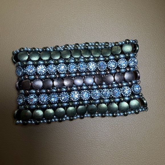 RARE Heidi Klum "Wildlife Warrior" Stretch Cuff Bracelet - Picture 2 of 7